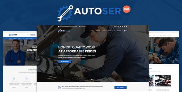 Autoser v1.0.5 &#8211; Car Repair and Auto Service WordPress Theme