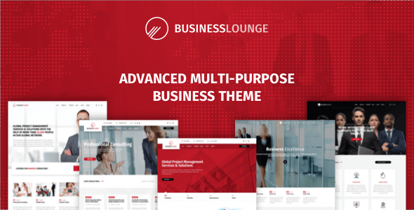 Business Lounge v1.8.3 | Multi-Purpose Business &amp; Consulting Theme