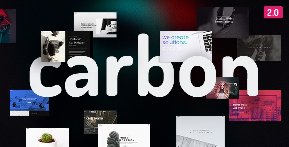 Carbon v2.5.4 &#8211; Clean Minimal Multipurpose WordPress Theme