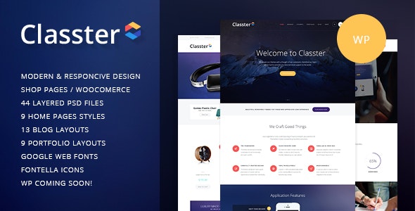 Classter v2.5 | A Colorful Multi-Purpose WordPress Theme