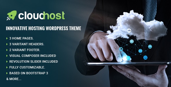 CloudHost v1.0.7 &#8211; Responsive Hosting WordPress Theme