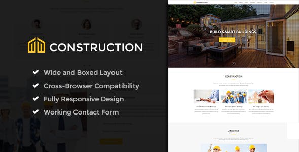 Construction v1.0.4 &#8211; Business &amp; Building Company WordPress Theme