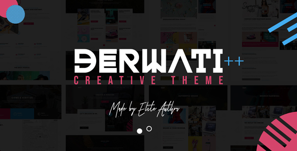 Derwati v1.1 &#8211; Trendy &amp; Creative Portfolio Theme
