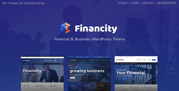 Financity v1.2.3 &#8211; Business / Financial / Finance WordPress Theme