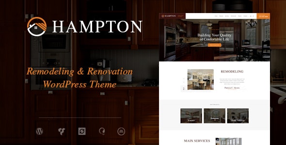 Hampton v1.1.4 | Home Design and House Renovation WordPress Theme