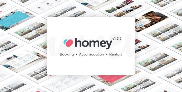 Homey v1.4.2 &#8211; Booking and Rentals WordPress Theme