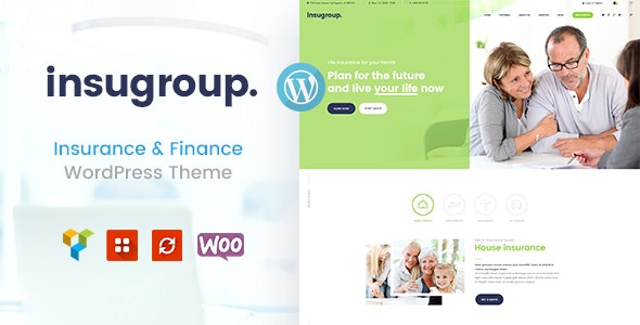Insugroup v1.0.6 | A Clean Insurance &amp; Finance WordPress Theme