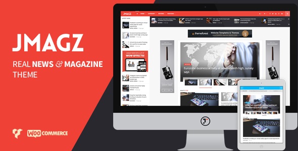 JMagz v1.4 &#8211; Tech News Review Magazine WordPress Theme