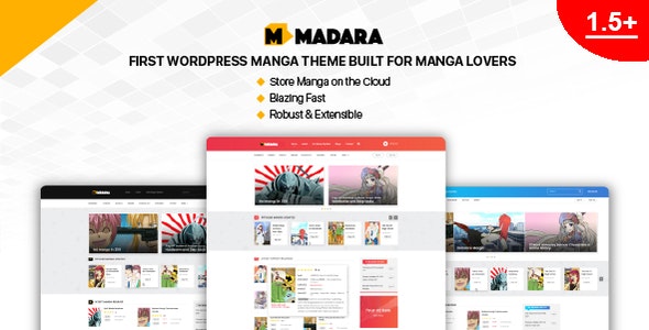 Madara v1.6.1.2 &#8211; WordPress Theme for Manga