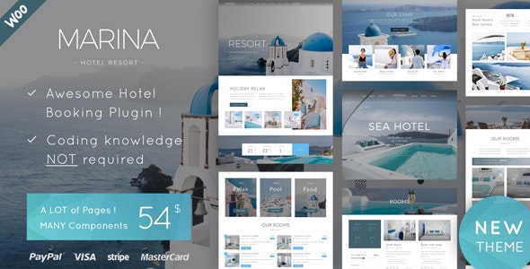 Marina v1.2 &#8211; Hotel &amp; Resort WordPress Theme