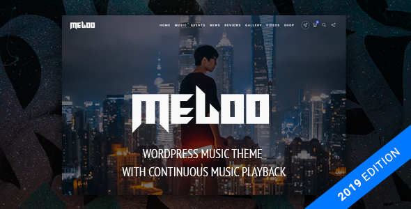 Meloo v2.5.4 &#8211; Music Producers, DJ &amp; Events Theme for WordPress