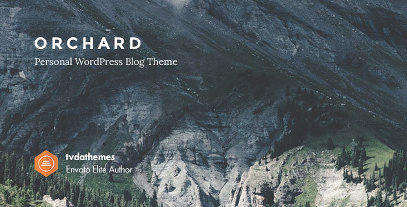Orchard v1.0.6 &#8211; Personal WordPress Blog Theme