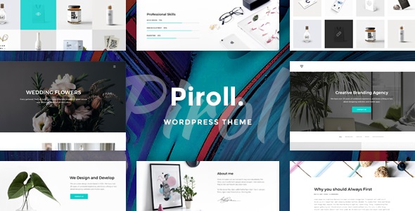 Piroll v1.1.3 &#8211; Portfolio WordPress Theme