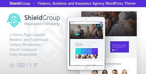ShieldGroup v1.1.2 | An Insurance &amp; Finance WordPress Theme