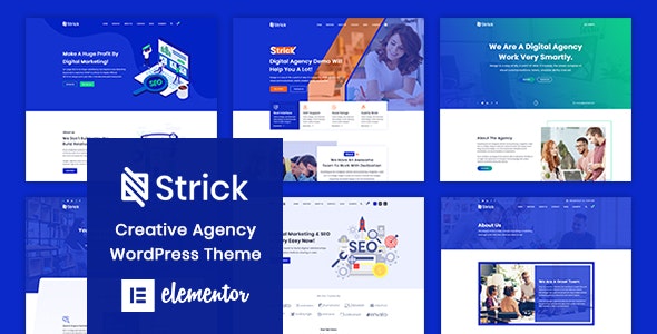 Strick v1.0.2 &#8211; Creative Agency WordPress Theme