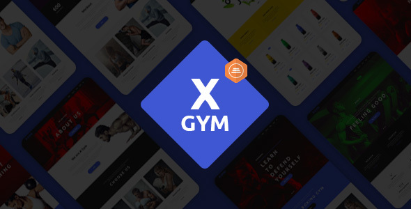 X-Gym v1.3 &#8211; Fitness WordPress Theme for Fitness Clubs, Gyms &amp; Fitness Centers