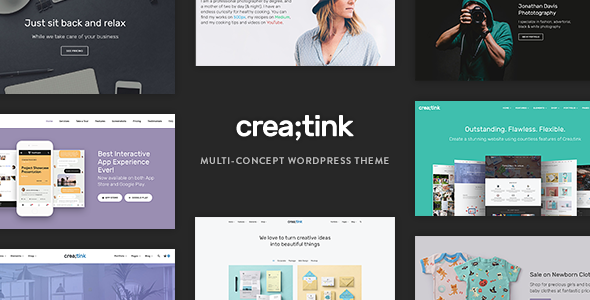 Creatink v1.0.7 &#8211; Multi-Concept Responsive WordPress Theme