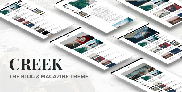 Creek v1.0 &#8211; Classic Elegant Magazine WordPress Theme