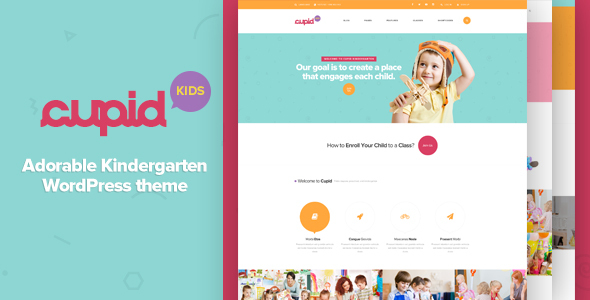 CUPID v1.4 &#8211; Adorable Kindergarten WordPress Theme