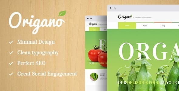 Origano v1.6 &#8211; Organic Food &amp; Eco Farm WordPress Theme