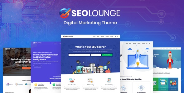 SEOLounge v1.1.3 &#8211; SEO Agency WordPress Theme