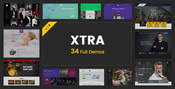 Download XTRA v3.2 - Multipurpose WordPress Theme + RTL - GetIntoPC