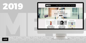 Metz &#8211; A Fashioned Editorial Magazine Theme v7.1 nulled